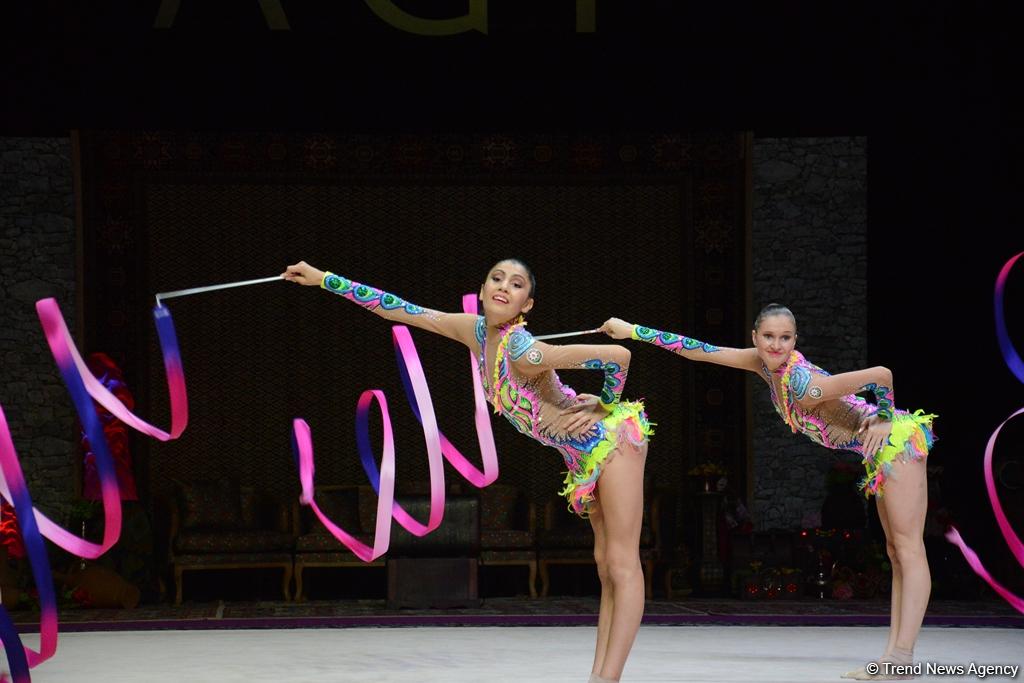 Azərbaycan gimnastları lentlə hərəkətlərdə Dünya Kubokunun finalına çıxıblar (FOTO)