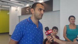 Livanlı azarkeş: Bakıda gimnastika yarışına baxmaq böyük zövq verir (FOTO)