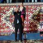 Bakıda bədii gimnastika üzrə Dünya Kubokunun halqa və topla hərəkətlər üzrə qalibləri mükafatlandırılıb (FOTO)