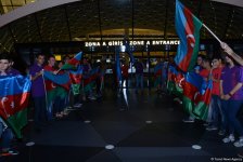 Rio-de-Janeyro Yay Olimpiya Oyunlarında iştirak edəcək idmançılarımızın təntənəli yola salınma mərasimi FOTOlarda