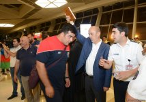 Rio-de-Janeyro Yay Olimpiya Oyunlarında iştirak edəcək idmançılarımızın təntənəli yola salınma mərasimi FOTOlarda