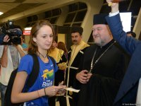 Rio-de-Janeyro Yay Olimpiya Oyunlarında iştirak edəcək idmançılarımızın təntənəli yola salınma mərasimi FOTOlarda