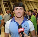 Rio-de-Janeyro Yay Olimpiya Oyunlarında iştirak edəcək idmançılarımızın təntənəli yola salınma mərasimi FOTOlarda