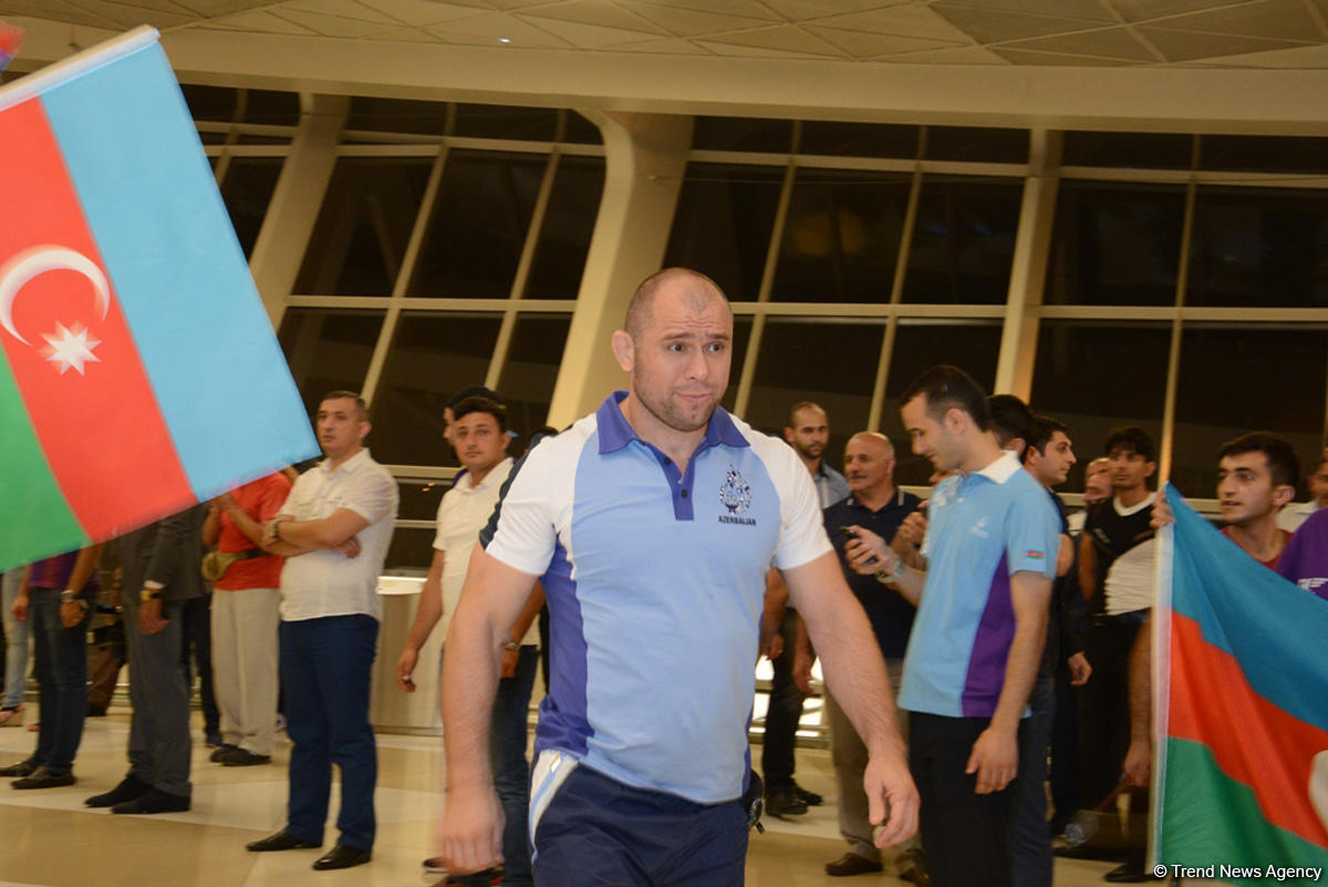 Rio-de-Janeyro Yay Olimpiya Oyunlarında iştirak edəcək idmançılarımızın təntənəli yola salınma mərasimi FOTOlarda