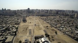 Prezident İlham Əliyev paytaxtın keçmiş “Sovetski” ərazisində yeni yol-nəqliyyat infrastrukturunun təməlini qoyub (YENİLƏNİB) (FOTO)