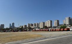 Prezident İlham Əliyev paytaxtın keçmiş “Sovetski” ərazisində yeni yol-nəqliyyat infrastrukturunun təməlini qoyub (YENİLƏNİB) (FOTO)