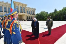 İran Prezidentinin rəsmi qarşılanma mərasimi olub