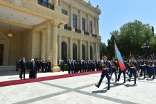 İran Prezidentinin rəsmi qarşılanma mərasimi olub