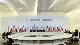 Azərbaycan, Rusiya, İran prezidentlərinin sammitinin yekun deklarasiyası imzalandı