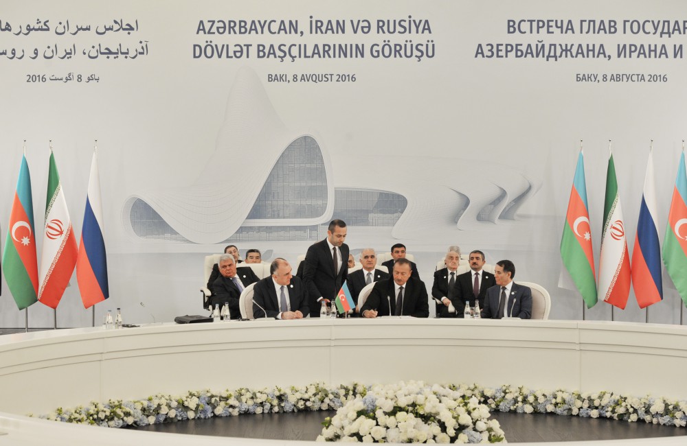 Azərbaycan, Rusiya, İran prezidentlərinin sammitinin yekun deklarasiyası imzalandı