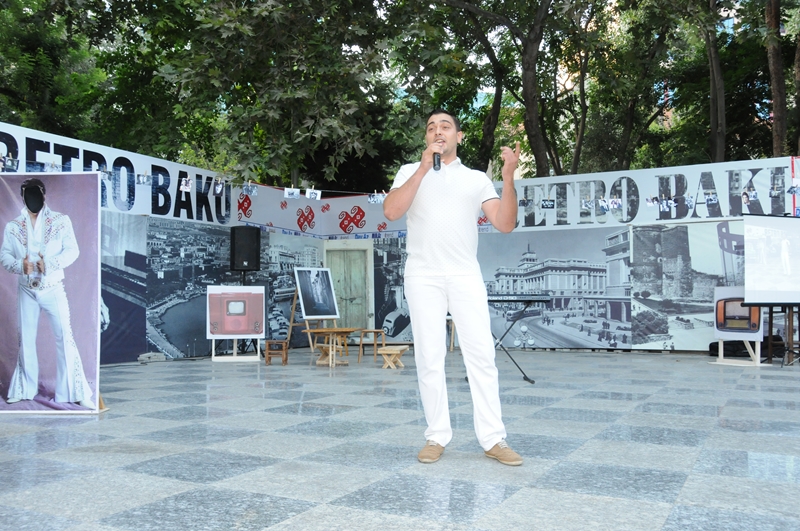 “Səs Azərbaycan” yarışının iştirakçıları  "Retro Bakı" layihəsində (FOTO)