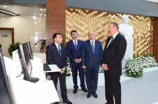 Prezident İlham Əliyev Qəbələ regional "ASAN xidmət" mərkəzinin açılışında iştirak edib (FOTO)