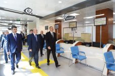 Prezident İlham Əliyev Qəbələ regional "ASAN xidmət" mərkəzinin açılışında iştirak edib (FOTO)
