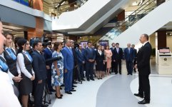 Prezident İlham Əliyev Qəbələ regional "ASAN xidmət" mərkəzinin açılışında iştirak edib (FOTO)