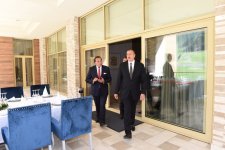 Prezident İlham Əliyev Qəbələdə "Qafqaz Tufandağ Mountain Resort" otelinin açılışında iştirak edib (FOTO)