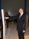 Prezident İlham Əliyev İsmayıllıda velosiped istehsalı zavodunun açılışında iştirak edib (FOTO)
