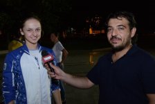 Azərbaycan olimpiyaçıları ulu öndər Heydər Əliyevin abidəsini ziyarət ediblər (FOTO)
