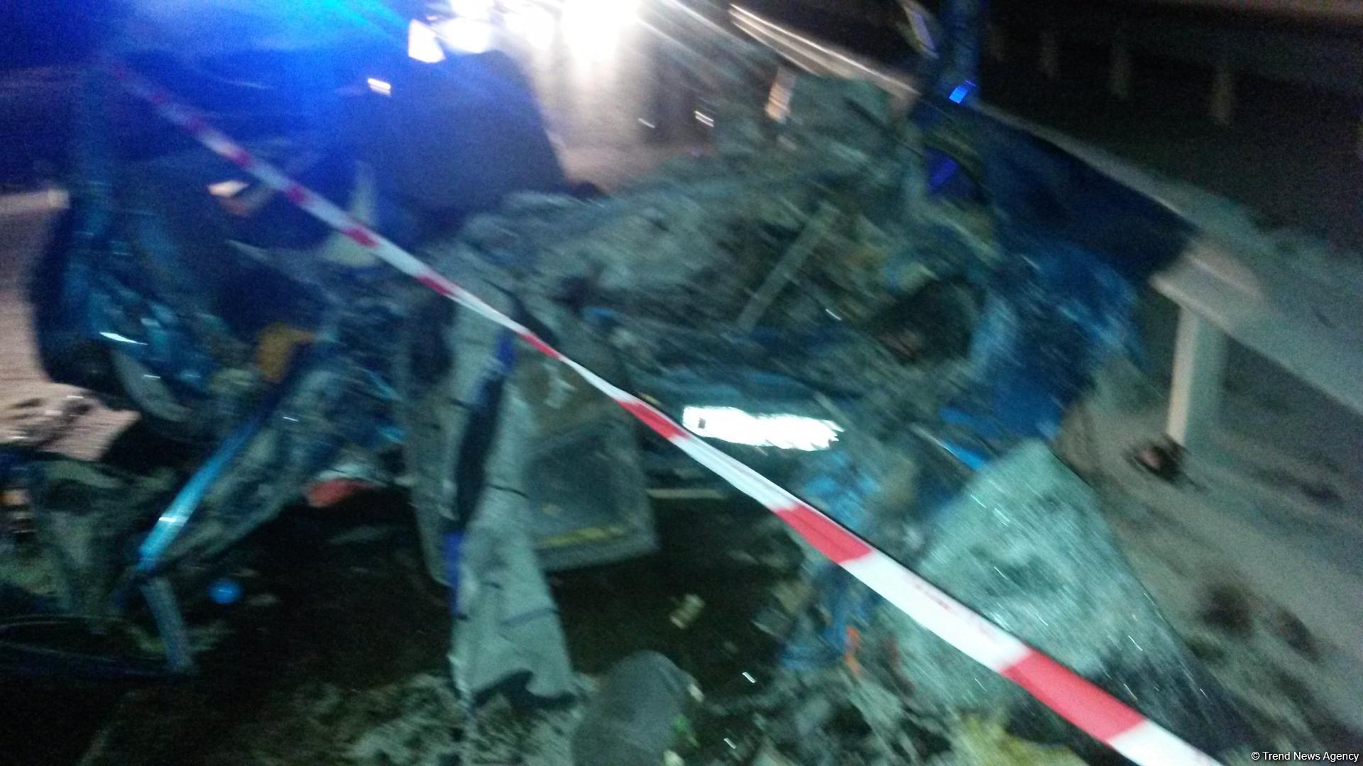Sumqayıtda dəhşətli qəzada 4 nəfər öldü (ÖZƏL) (YENİLƏNİB-2) (FOTO)