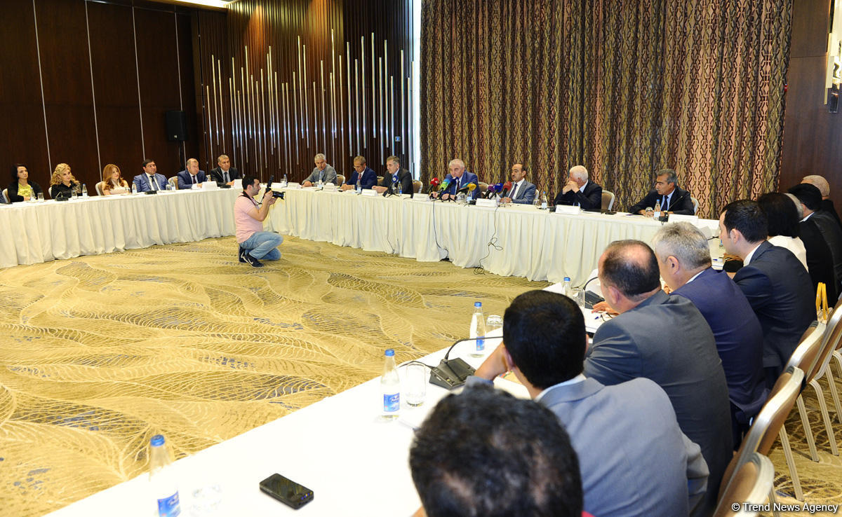 "Referendumqabağı təşviqat prosesində KİV-in rolu və vəzifələri" mövzusunda seminar-müşavirə keçirilib (FOTO)