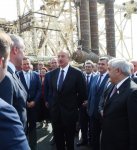 Prezident İlham Əliyev “Şahdəniz-2” layihəsi üzrə dayaq blokunun dənizə yola salınması mərasimində iştirak edib  (YENİLƏNİB) (FOTO)