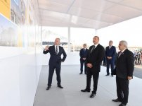 Prezident İlham Əliyev “Şahdəniz-2” layihəsi üzrə dayaq blokunun dənizə yola salınması mərasimində iştirak edib  (YENİLƏNİB) (FOTO)