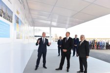 Prezident İlham Əliyev “Şahdəniz-2” layihəsi üzrə dayaq blokunun dənizə yola salınması mərasimində iştirak edib  (YENİLƏNİB) (FOTO)