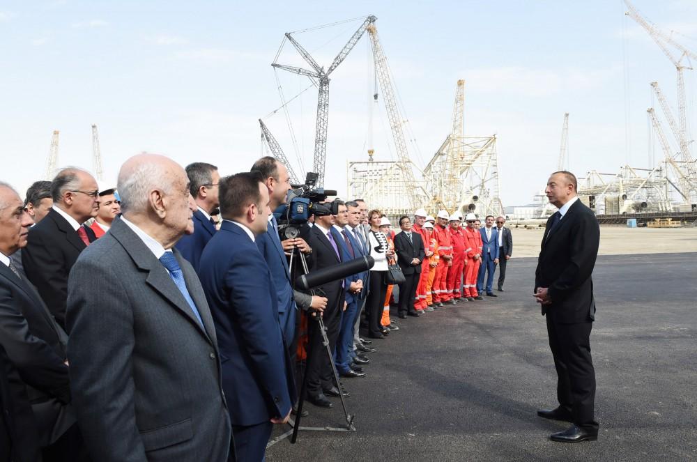İlham Əliyev: Azərbaycanın digər ölkələrin enerji təhlükəsizliyinin təmin olunmasında rolu getdikcə artacaq