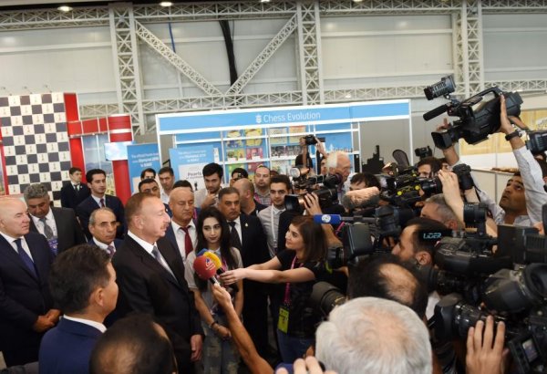 Prezident İlham Əliyev: Azərbaycan dünyanın idman mərkəzlərindən birinə çevrilir