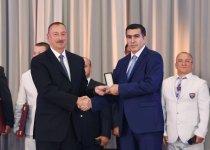 Prezident İlham Əliyev və xanımı XXXI Yay Olimpiya Oyunlarında iştirak etmiş idmançılarla görüşüblər