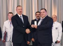 Prezident İlham Əliyev və xanımı XXXI Yay Olimpiya Oyunlarında iştirak etmiş idmançılarla görüşüblər