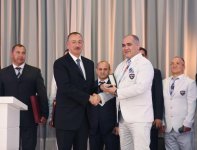 Prezident İlham Əliyev və xanımı XXXI Yay Olimpiya Oyunlarında iştirak etmiş idmançılarla görüşüblər
