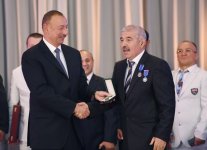 Prezident İlham Əliyev və xanımı XXXI Yay Olimpiya Oyunlarında iştirak etmiş idmançılarla görüşüblər