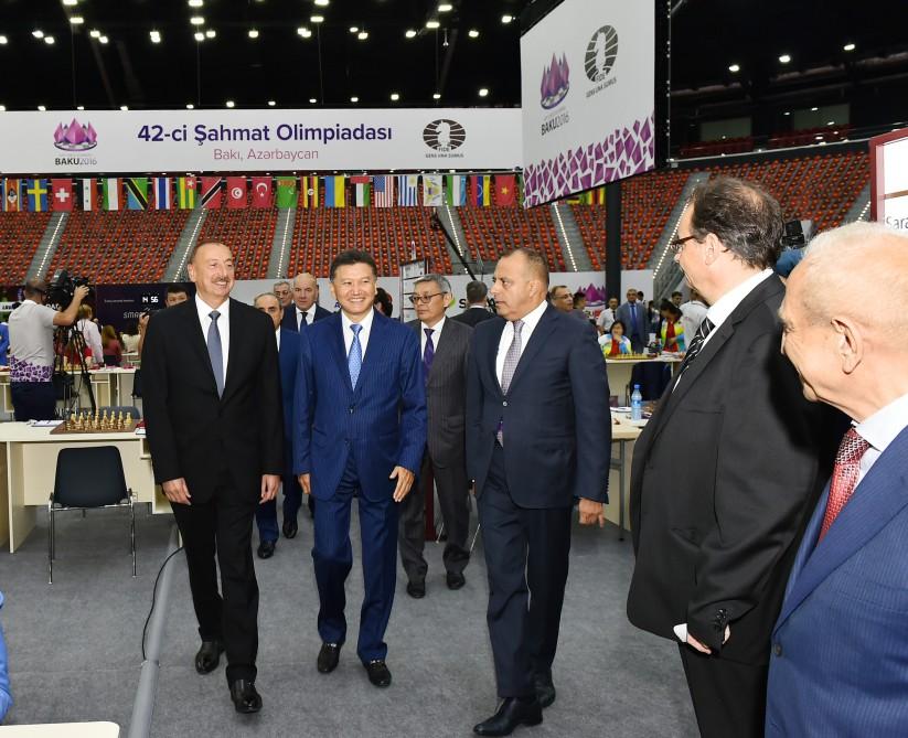 İlham Əliyev 42-ci Ümumdünya Şahmat Olimpiadasının start mərhələsində iştirak edib (YENİLƏNİB) (FOTO)