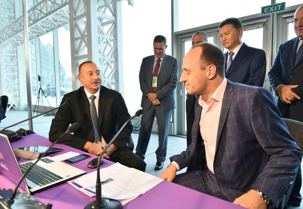 İlham Əliyev 42-ci Ümumdünya Şahmat Olimpiadasının start mərhələsində iştirak edib (YENİLƏNİB) (FOTO)