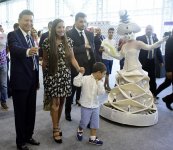 Bakı Şahmat Olimpiadasının sərgi salonu idmansevərlərdə böyük maraq doğurur (FOTO)