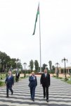 Masallıda Bayraq Meydanı və Azərbaycan Dövlət Rəmzləri Muzeyi açılıb  (FOTO)