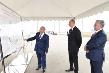 Prezident İlham Əliyev Biləsuvarda avtomobil yolunun yenidənqurmadan sonra açılışında iştirak edib (FOTO)