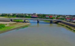 Salyanda yeni körpü istifadəyə verilib (FOTO)