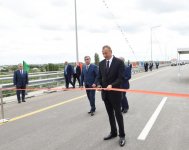 Ələt-Astara-İran ilə dövlət sərhədi avtomobil yolunun 31-54 kilometrlik hissəsi istismara verilib (FOTO)