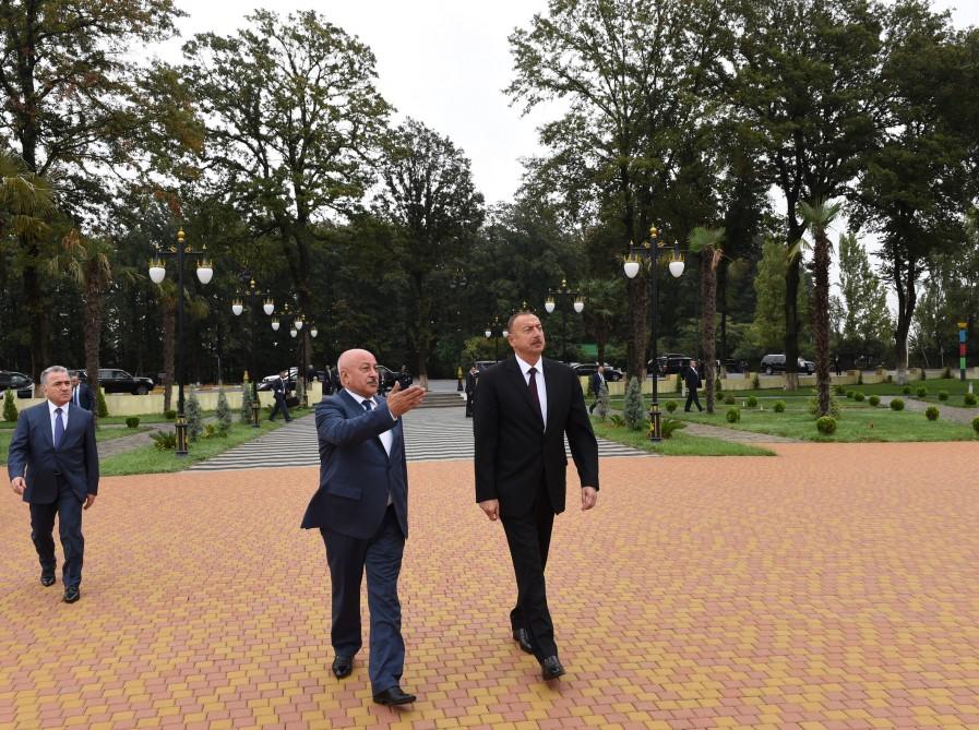 Masallıda Bayraq Meydanı və Azərbaycan Dövlət Rəmzləri Muzeyi açılıb  (FOTO)