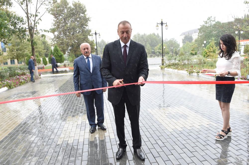 Masallı Tarix-Diyarşünaslıq Muzeyinin açılışı olub (FOTO)