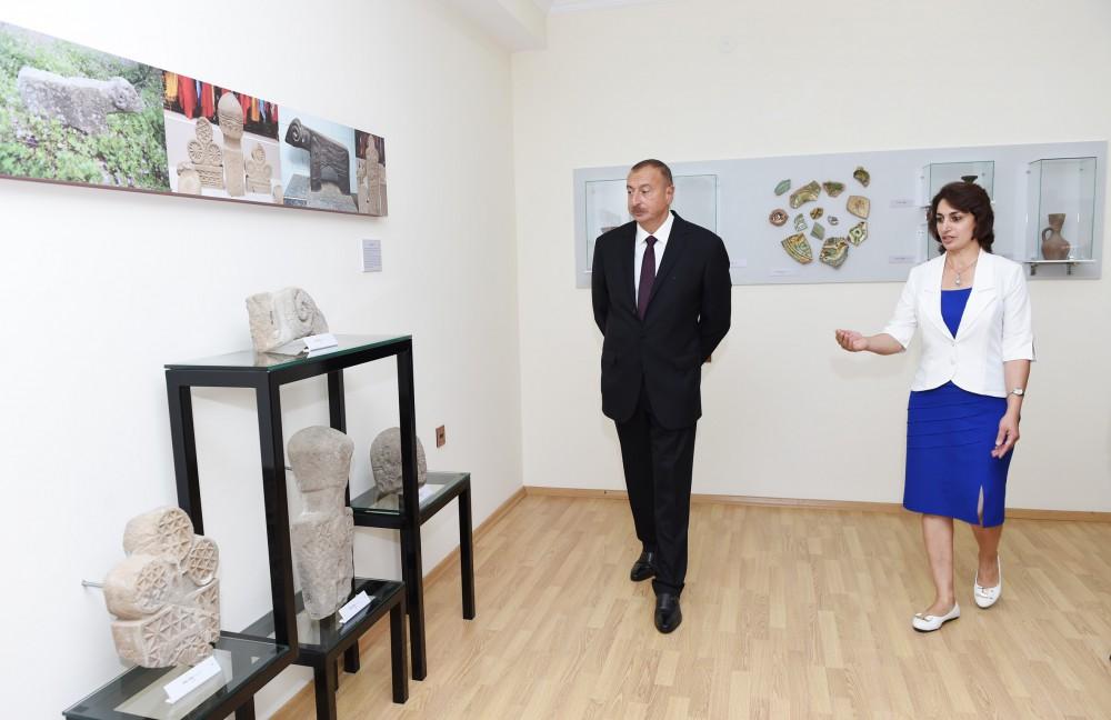 Masallı Tarix-Diyarşünaslıq Muzeyinin açılışı olub (FOTO)