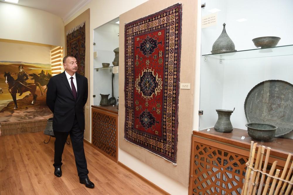 Salyanda Tarix-Diyarşünaslıq Muzeyi istifadəyə verilib (FOTO)