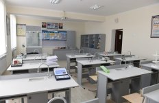 Prezident İlham Əliyev Bakıdakı 245 nömrəli məktəbin yeni tədris korpusunda yaradılan şəraitlə tanış olub (FOTO)