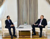 Prezident İlham Əliyev “DP World” şirkətlər qrupunun sədrini qəbul edib