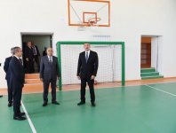Qusarın Hil kəndində tam orta məktəbin yeni binası istifadəyə verilib (FOTO)