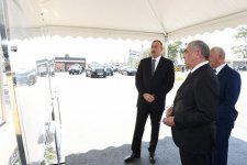 Prezident İlham Əliyev Qusar-İmamqulukənd-Quxuroba avtomobil yolunun açılışını edib (FOTO)