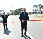 Prezident İlham Əliyev Qusar-İmamqulukənd-Quxuroba avtomobil yolunun açılışını edib (FOTO)