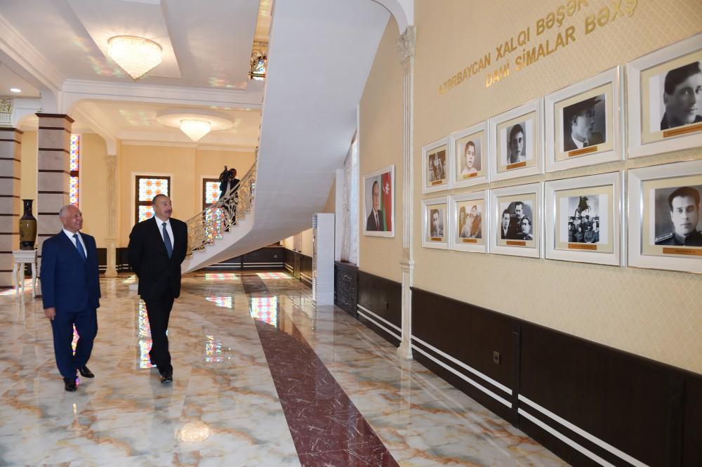 Prezident İlham Əliyev Xaçmazda Heydər Əliyev Mərkəzinin yeni binasının açılışında iştirak edib (FOTO)