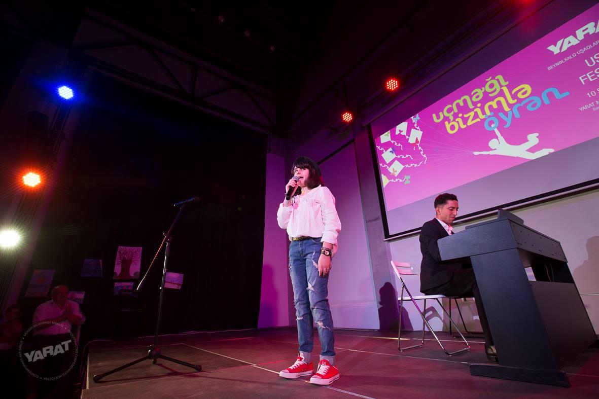 YARAT “Uçmağı bizimlə öyrən” uşaq festivalı keçirib (FOTO)